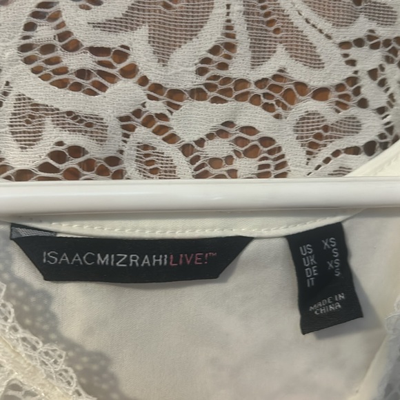 Issac Mizrahi Live! Women’s Lace Top - Picture 6 of 6
